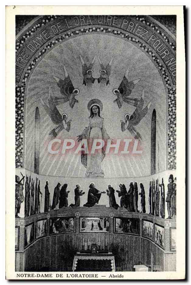 CPA Notre Dame De L'Oratoire Abside