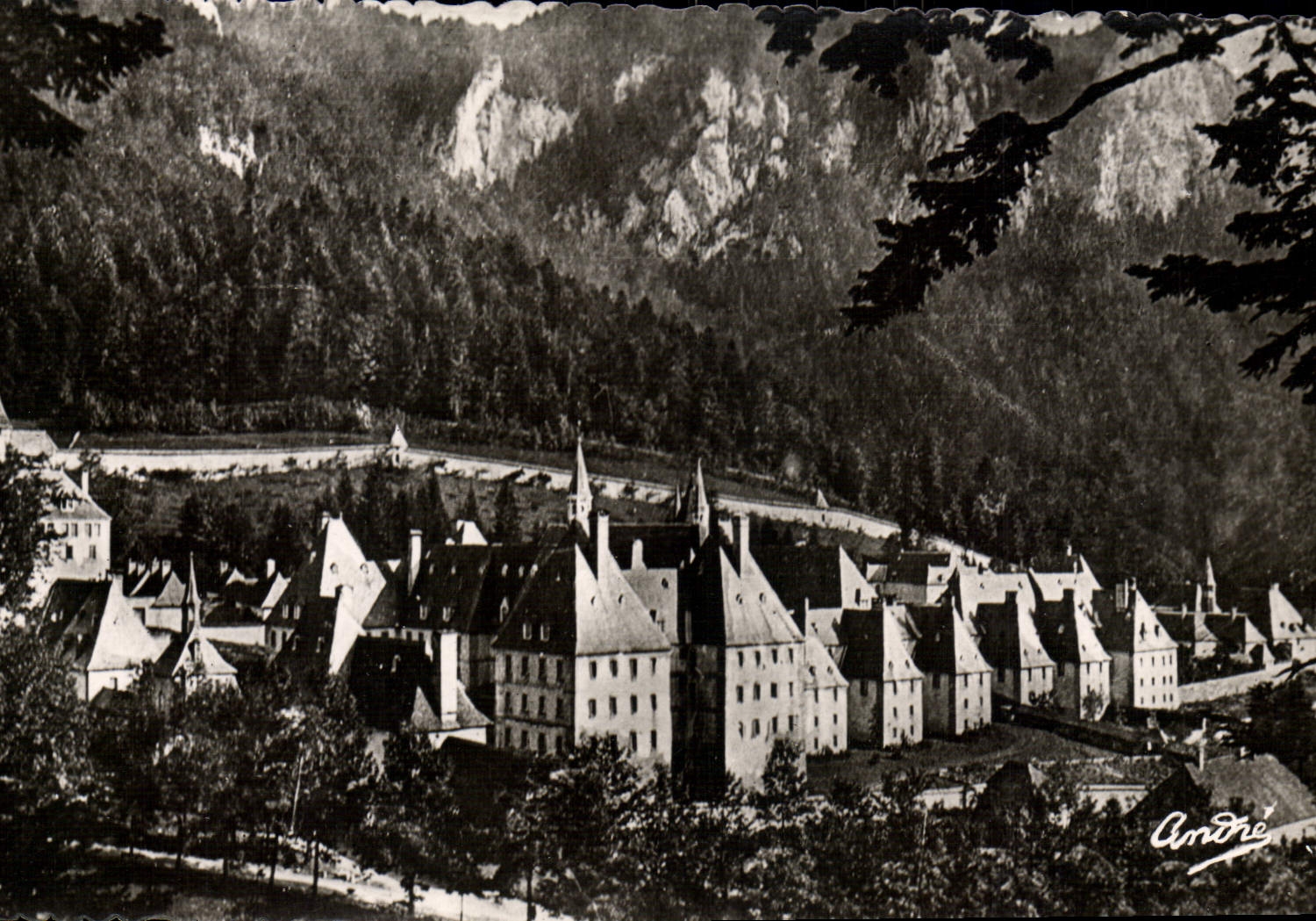 Kloster der Grande Chartreuse — Allgemeiner Blick — Edition d'Art André, Grenoble