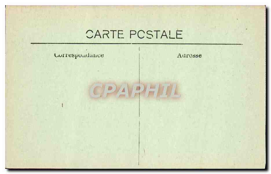 CPA Fez Rempart Bab Dkaken El Boudjeloud — Rückseite