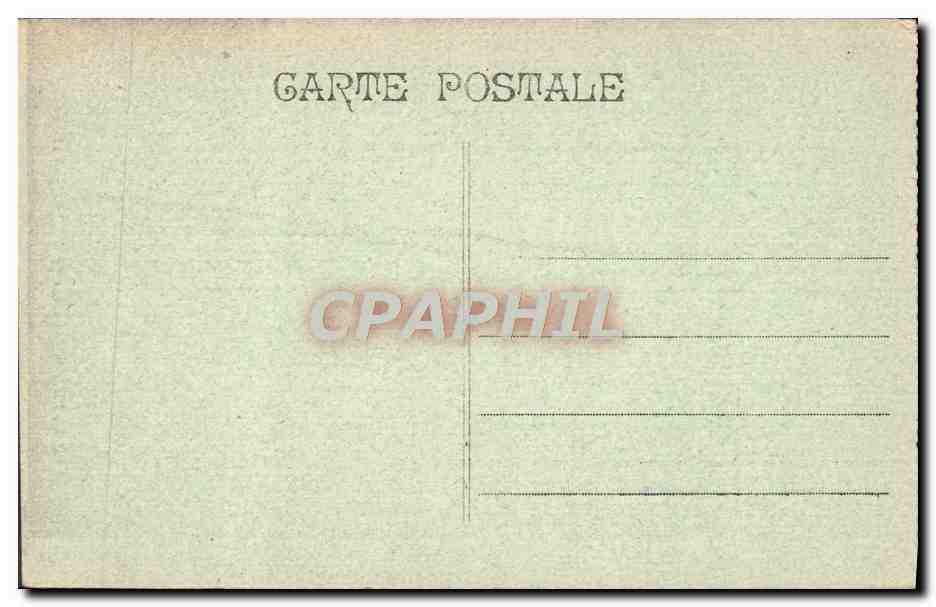 CPA Fez Porte Du Mechouar Bab el Moquina — Rückseite