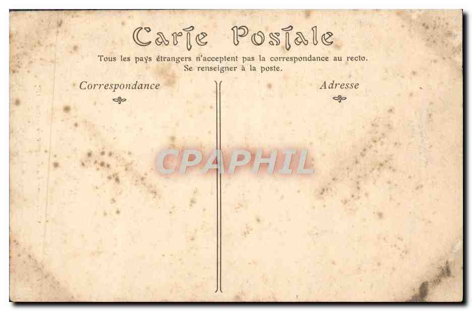 CPA Oran La Chapelle De Santa Cruz — Rückseite