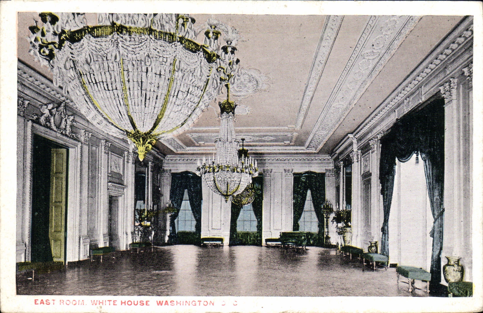 CPA East Room White House Washington D C