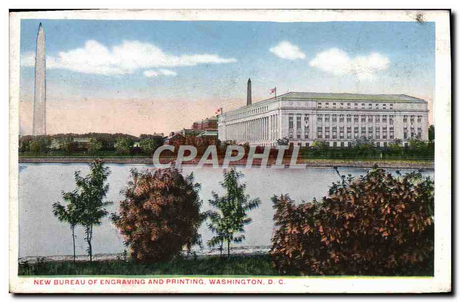 CPA New Bureau Of Engraving And Printing Washington D C