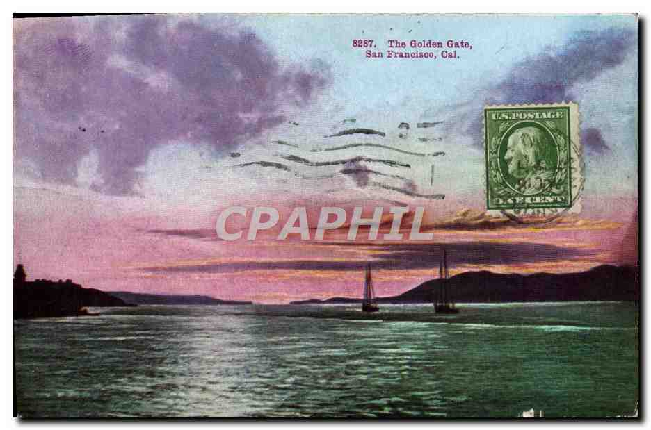 CPA The Golden Gate San Francisoo Cal