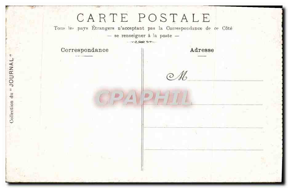 CPA Versailles Le Moulin  — Verso