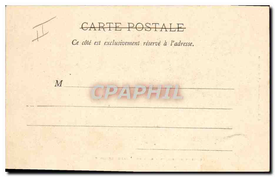 CPA Bateau Exercices de signaux a bord du Saint Louis  — Verso