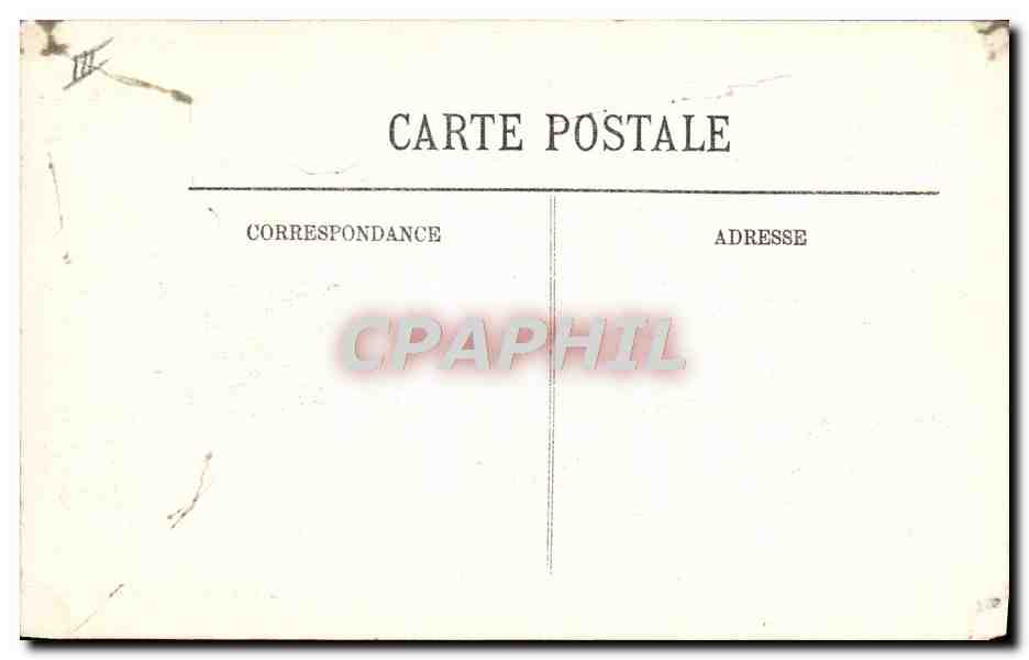 Catastrophe du cuirassé "Liberté" — 25 septembre 1911 — LL — Verso