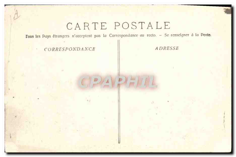 Epave de "L'Algésiras" incendié à Toulon — A. Bongault, n° 560 bis — Verso