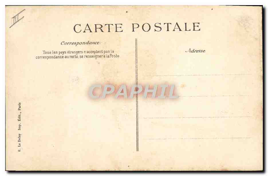 CPA Bateau Catastrophe du Liberte Les epaves  — Verso