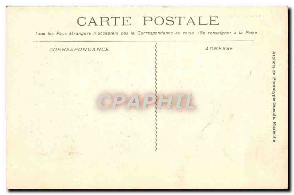 Catastrophe du "Iéna" — Vue d'ensemble après l'explosion — Atelier de Phototypie Guendé, Marseille — Reverso