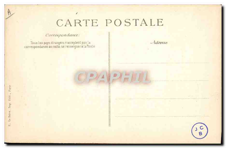 Catastrophe du "Liberté" — Les épaves — Éditeur E. Le Bider, Paris — Verso