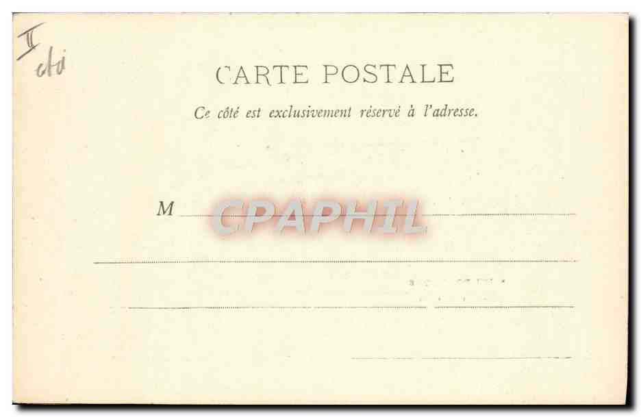 CPA Bateau Saint Dominique La paye a bord — Verso