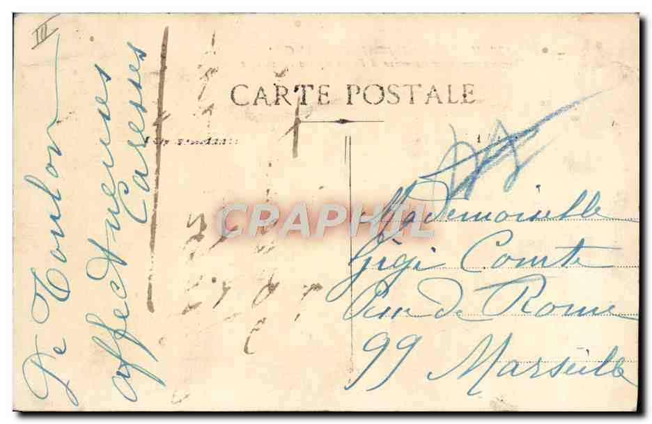 Manœuvres de la Marine Militaire Française — mise à l'eau d'une chaloupe — éditions de la Marine — Achterkant