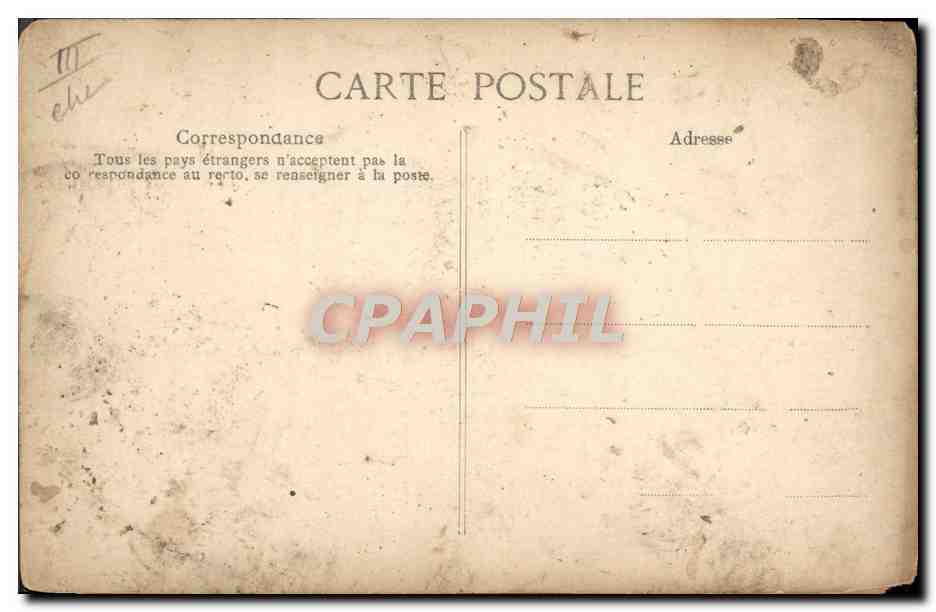 CPA Avion Aviation Capitaine Burgat de Chauveau sur Antoinette — Back