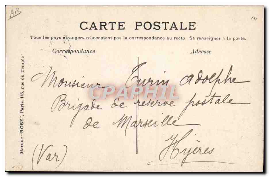CPA Avion Aviation Paulhan sur biplan Voisin 20 a Reims — Verso
