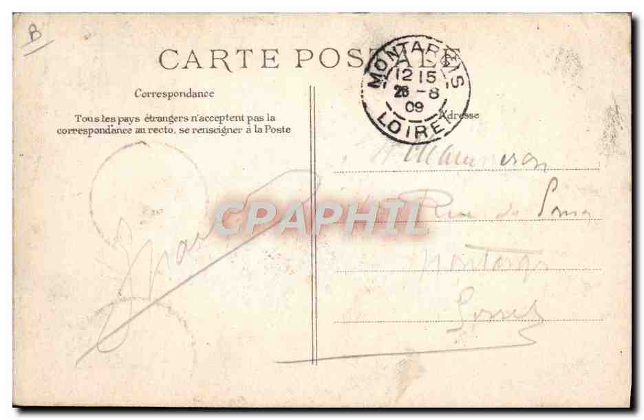 CPA Avion Aviation Le nouveau triplan de M Henri Farman en plein vol — Back