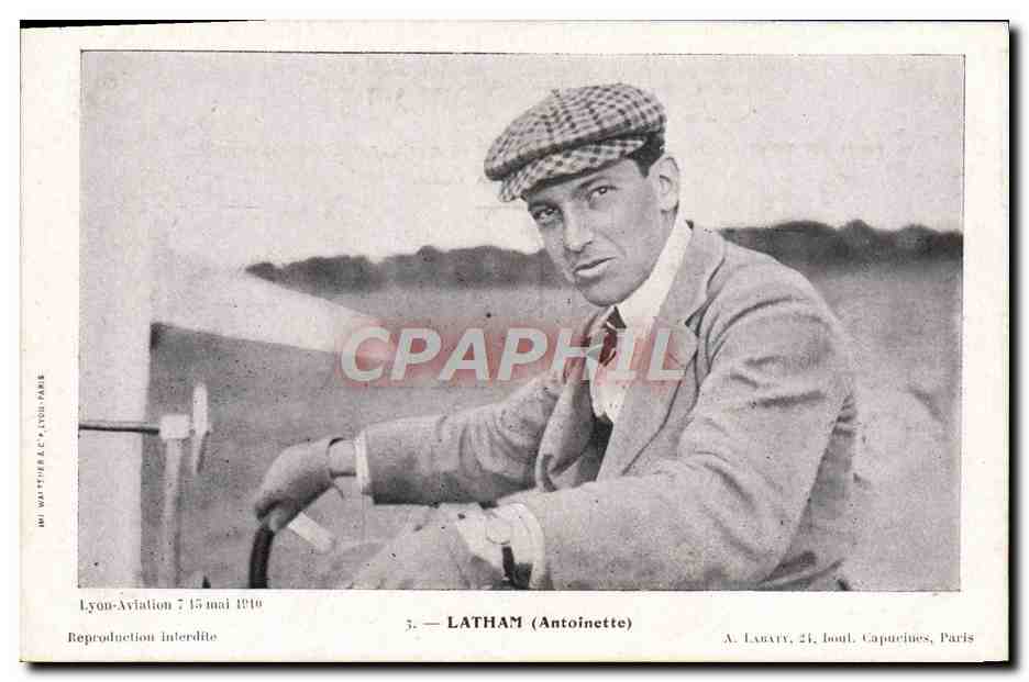 CPA Avion Aviation Latham Antoinette