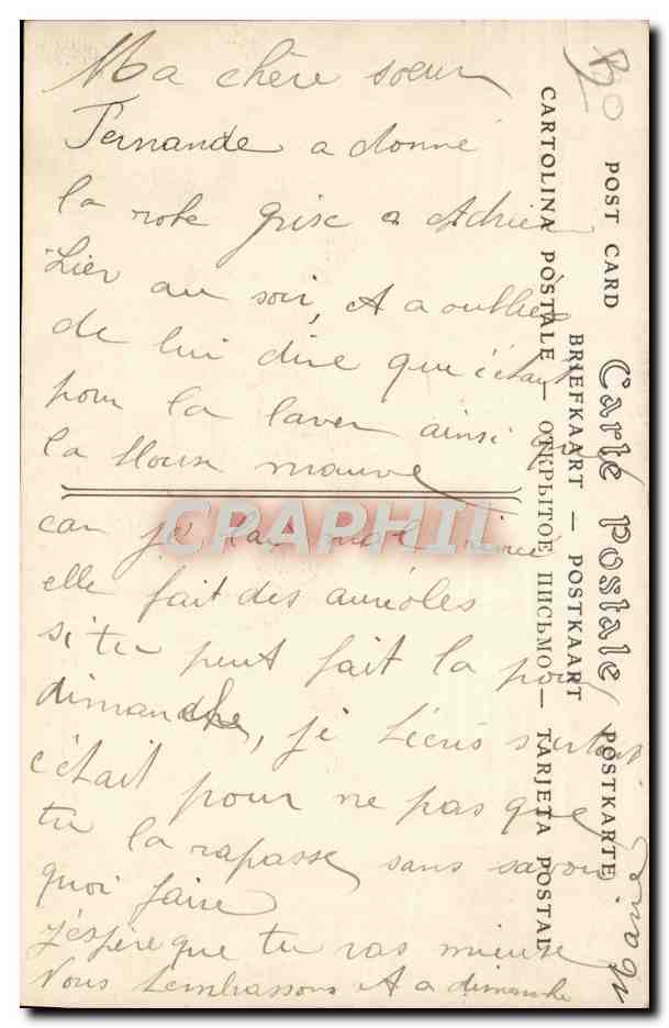 CPA Avion Aviation Grande semaine d'aviation de la Champagne Hubert Latham pilotant un monoplan Antoinette  — Verso