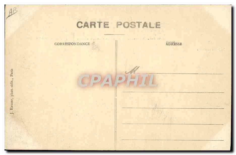 CPA Avion Aviation Monoplan Nieuport  — Verso