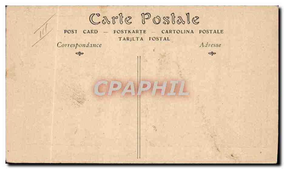 CPA Automobile Inondations de Paris 1910 L'entree des usines du Pneu Continental a Clichy  — Verso