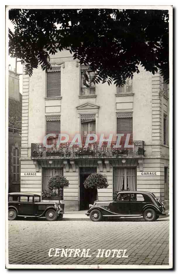 CARTE PHOTO Automobile Central Hotel Garage