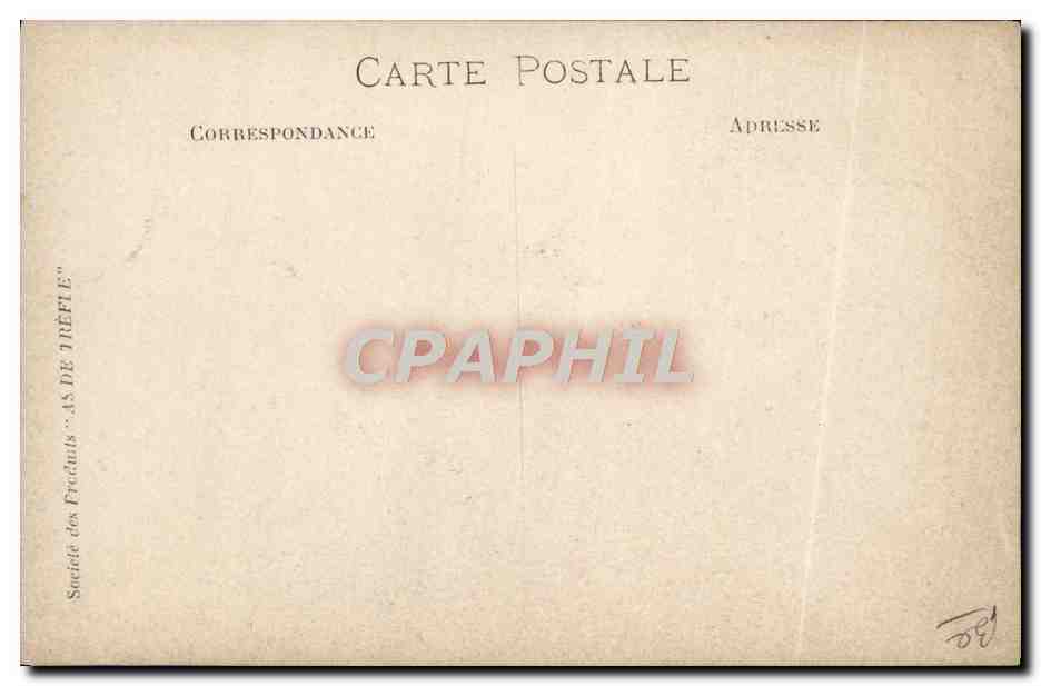 CARTE PHOTO Automobile Avion Fleurs  — Verso