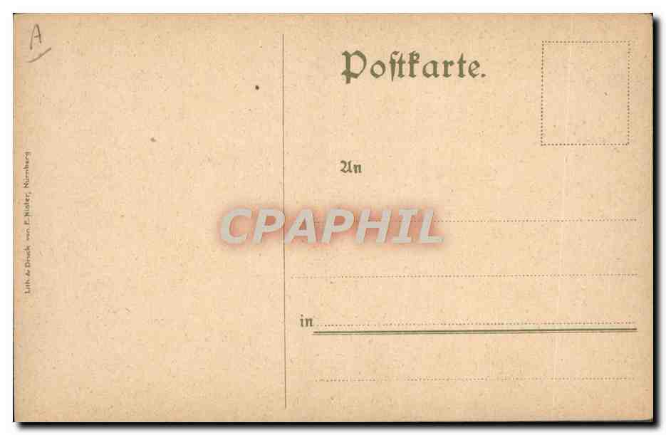 CPA Illustrateur Joueur de flute  — Rückseite