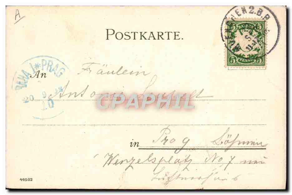 CPA Illustrateur Bavaria Kley — Rückseite