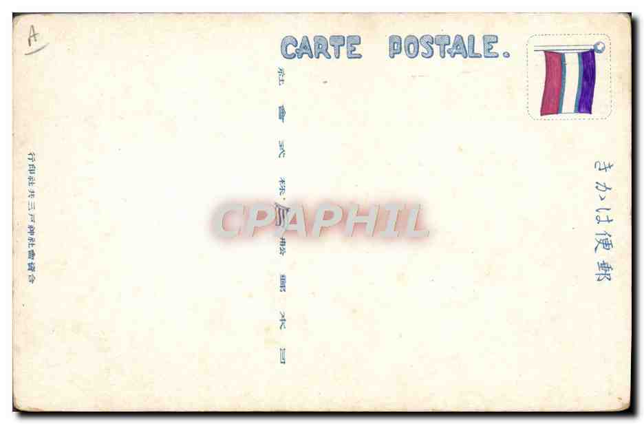 CPA Japon Nippon Bateau NYK SS Tamba Maru  — Verso
