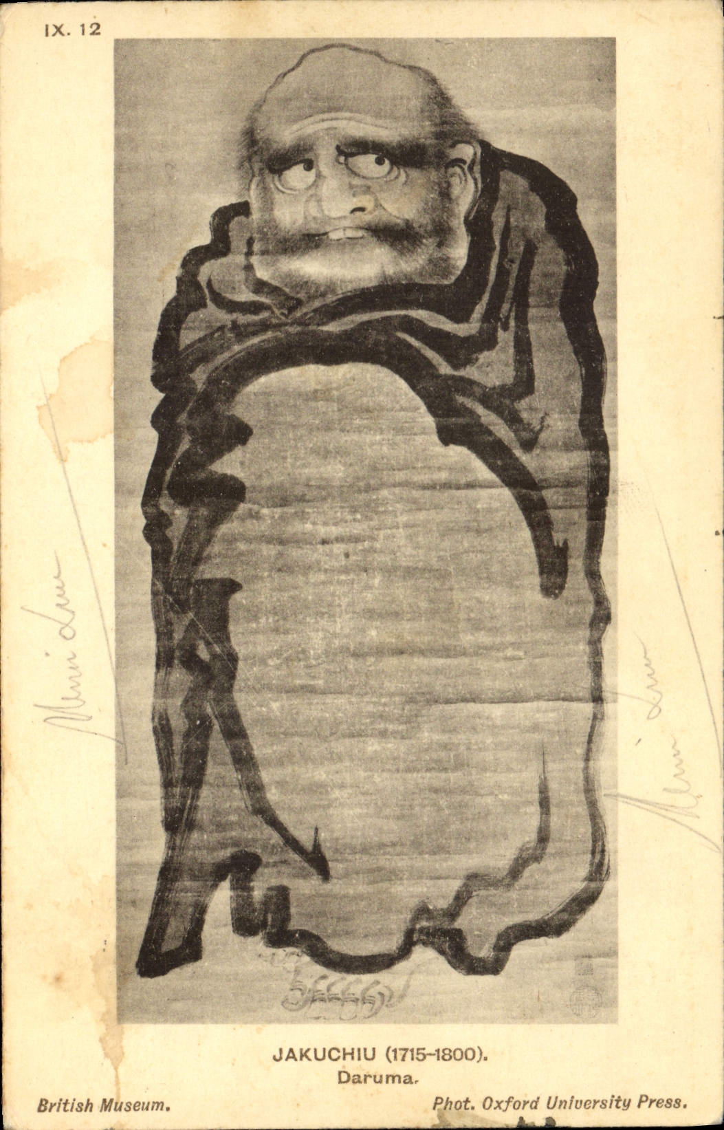 CPA Japon Nippon Jakuchitu Daruma 