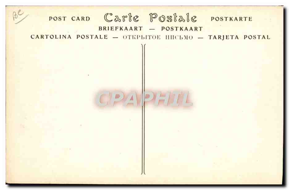 Dirigeable Militaire LA RÉPUBLIQUE — Grandes Manœuvres du Bourbonnais — ND Pbol. — Rückseite