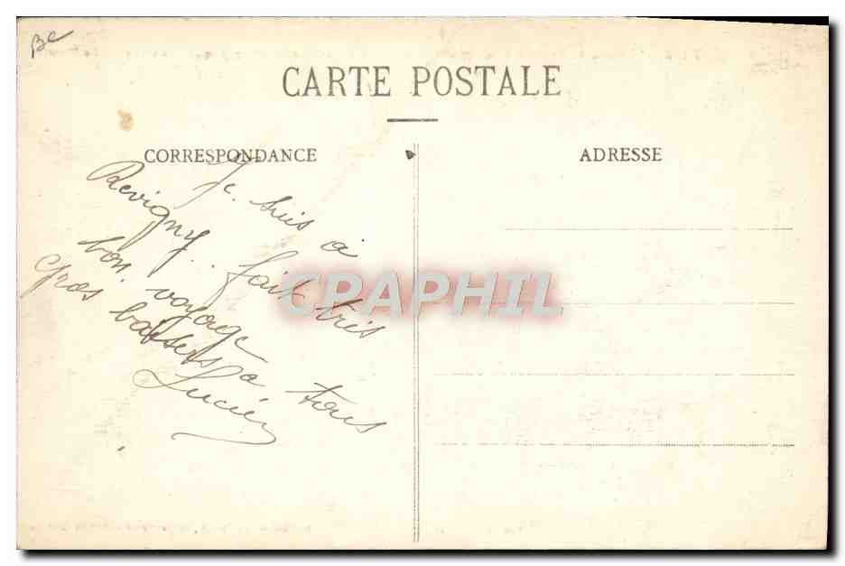CPA Aviation Zeppelin Dirigeable Restes du zeppelin LZ 77 abattu par les autos canons de Revigny Le moteur — Rückseite