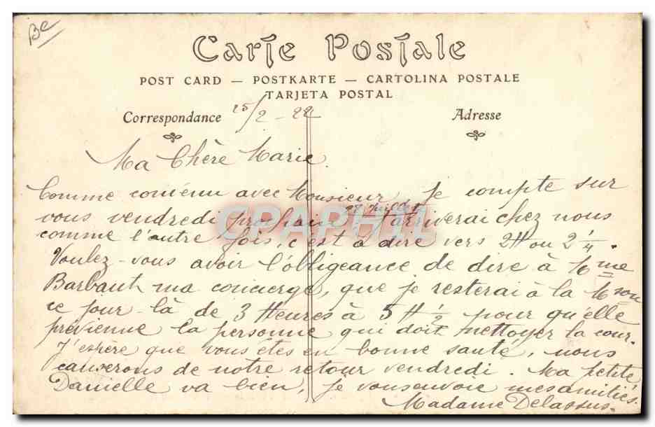 CPA Aviation Zeppelin Dirigeable Appareillage Republique Les dernieres manoeuvres avant le Lachez tout  — Rückseite