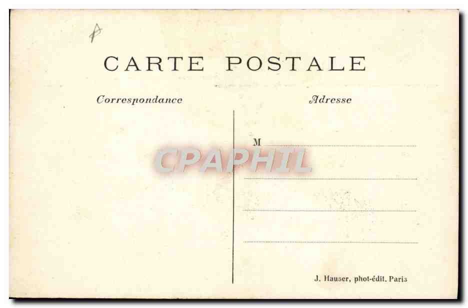 CPA Aviation Aeroplane Rougier  — Back