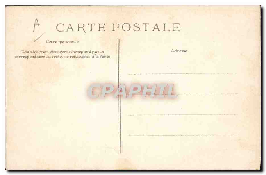 CPA Aviation Legagneux sur biplan Farman  — Verso