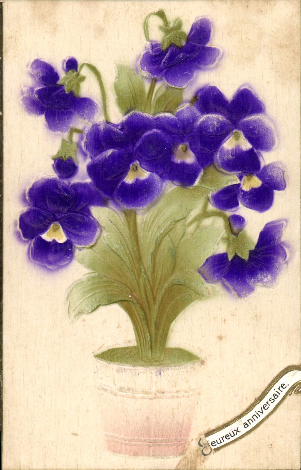 CPA Fantaisie Fleurs