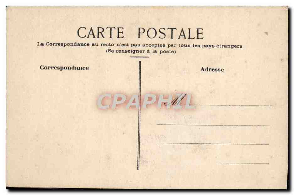 CPA Fantaisie Fleurs sechees Edelweiss — Verso