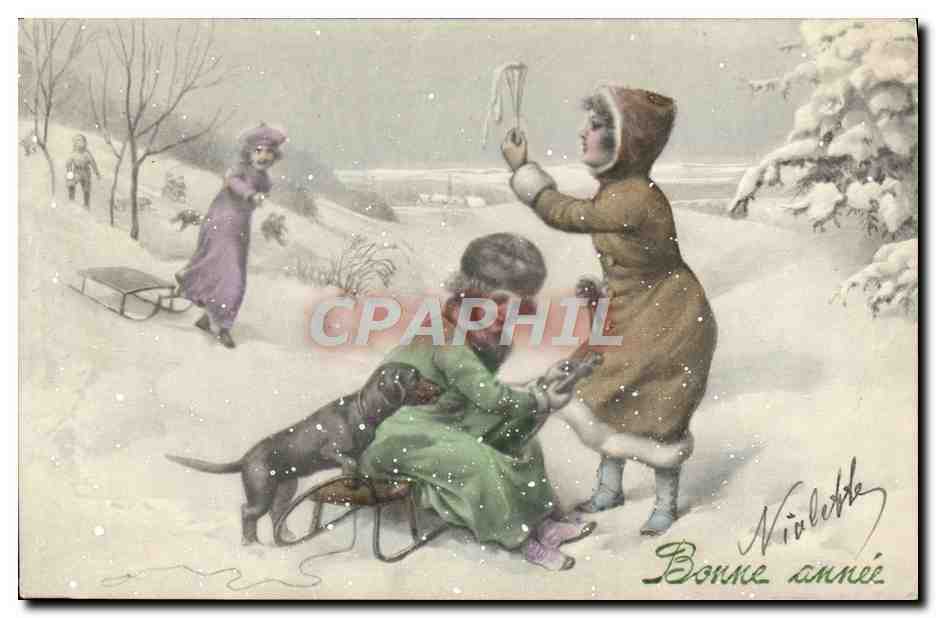 CPA Fantaisie Enfants