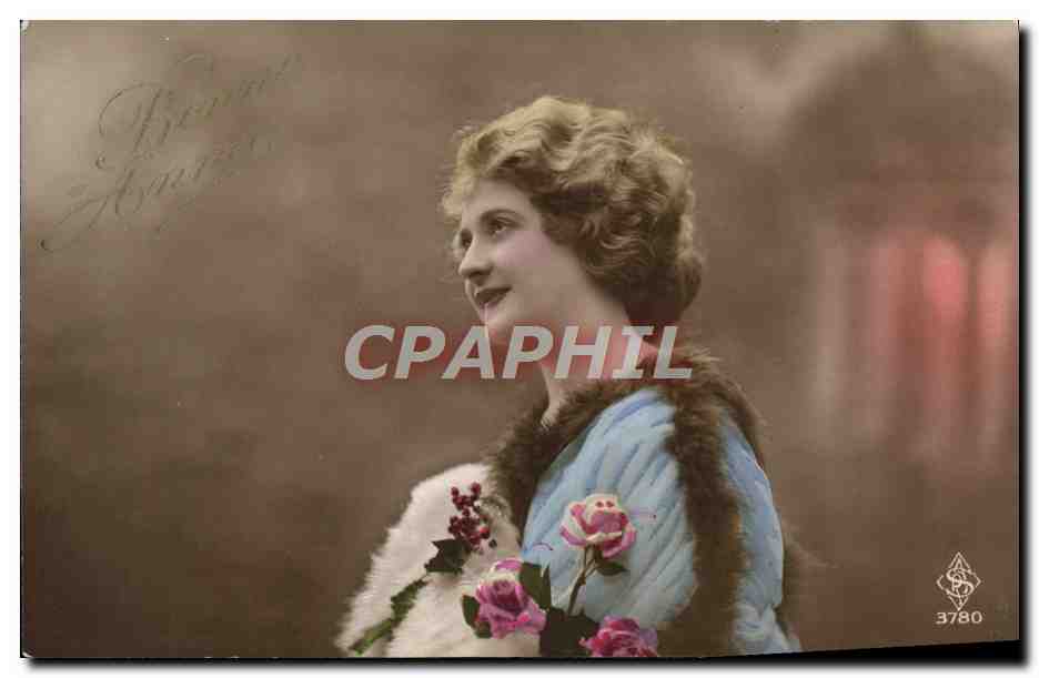 CPA Fantaisie Femme