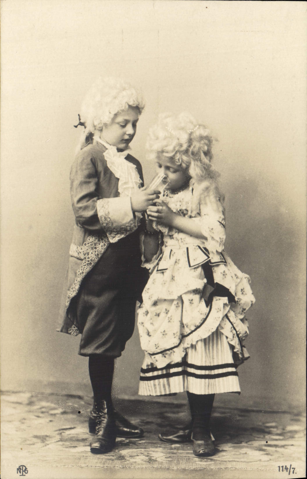 CPA Fantaisie Enfants