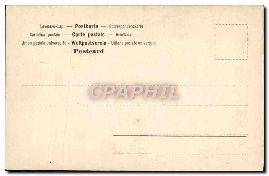 CPA Fantaisie Enfants — Rückseite