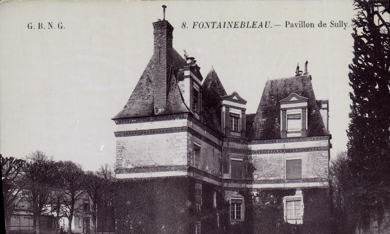 Fontainebleau — Pavillon de Sully — G.B.N.G. n°8