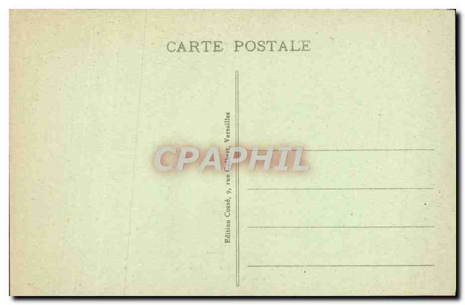 CPA Versailles Galerie des batailles  — Verso