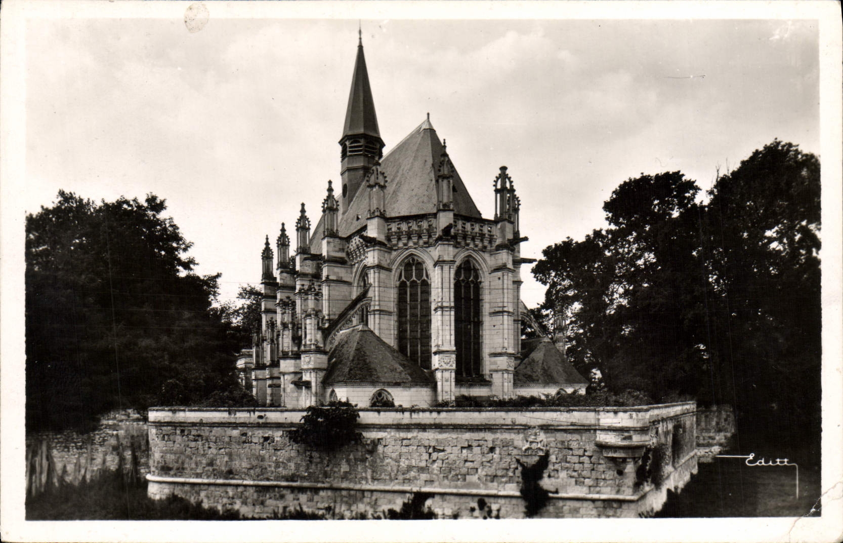CPA Champigny sur Veude La chapelle St louis 