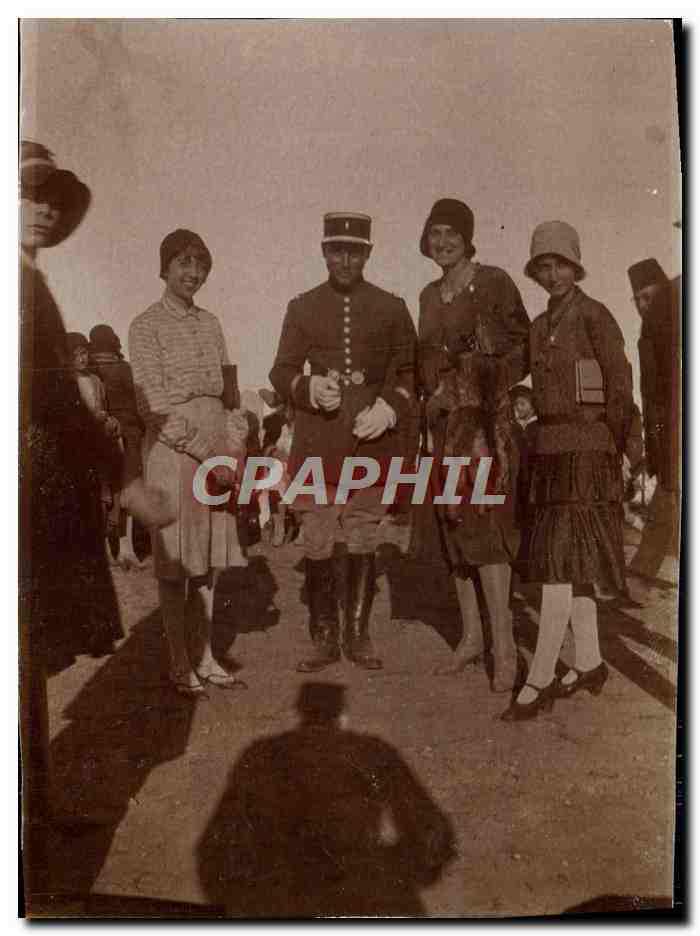 Photo Soldat Femme Militaria 