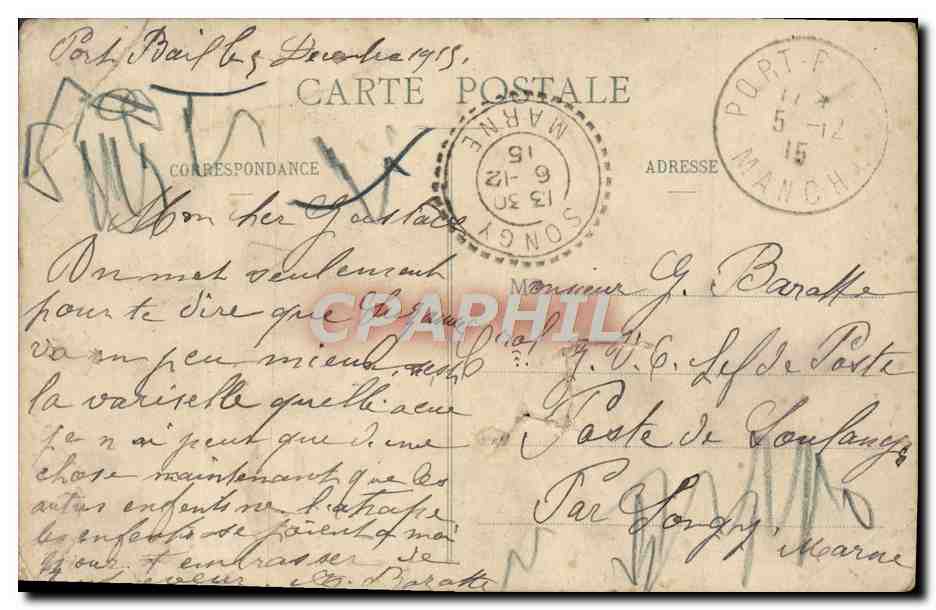 CPA Port Bail Vue generale Automobile — Reverso