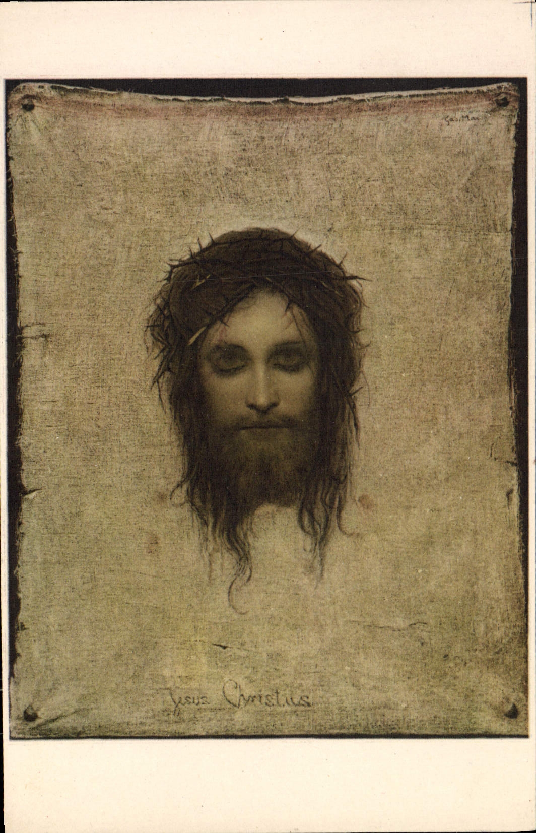 CPA Jesus Christus G Max Paris Musee du Louvre 