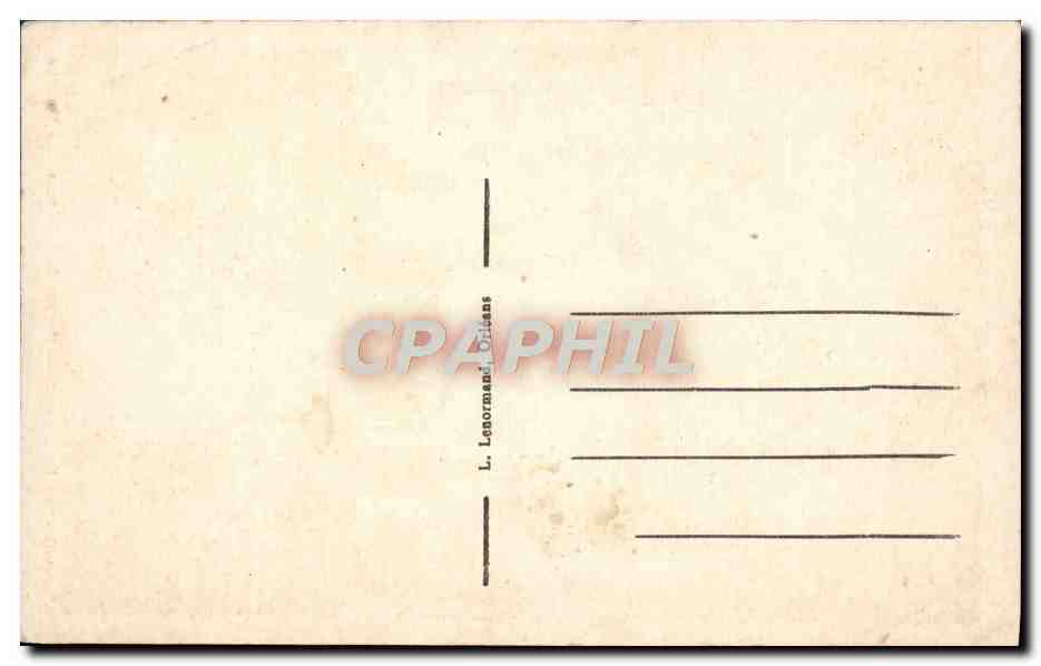 CPA Neuville Aux Bois Hospice Saint Germain La Chapelte — Verso