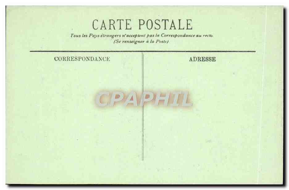 CPA Bateau A bord des navires de guerre Plage avant du Charlemagne avec son cabestan electrique — Verso
