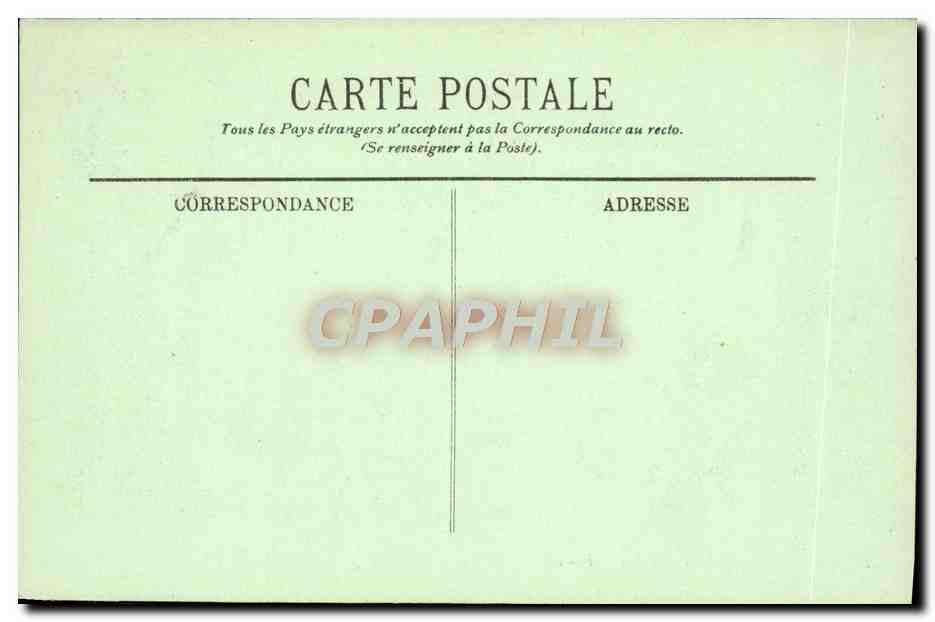 CPA Bateau A bord des navires de guerre L'exercice du fusil aux seconds maitres — Verso